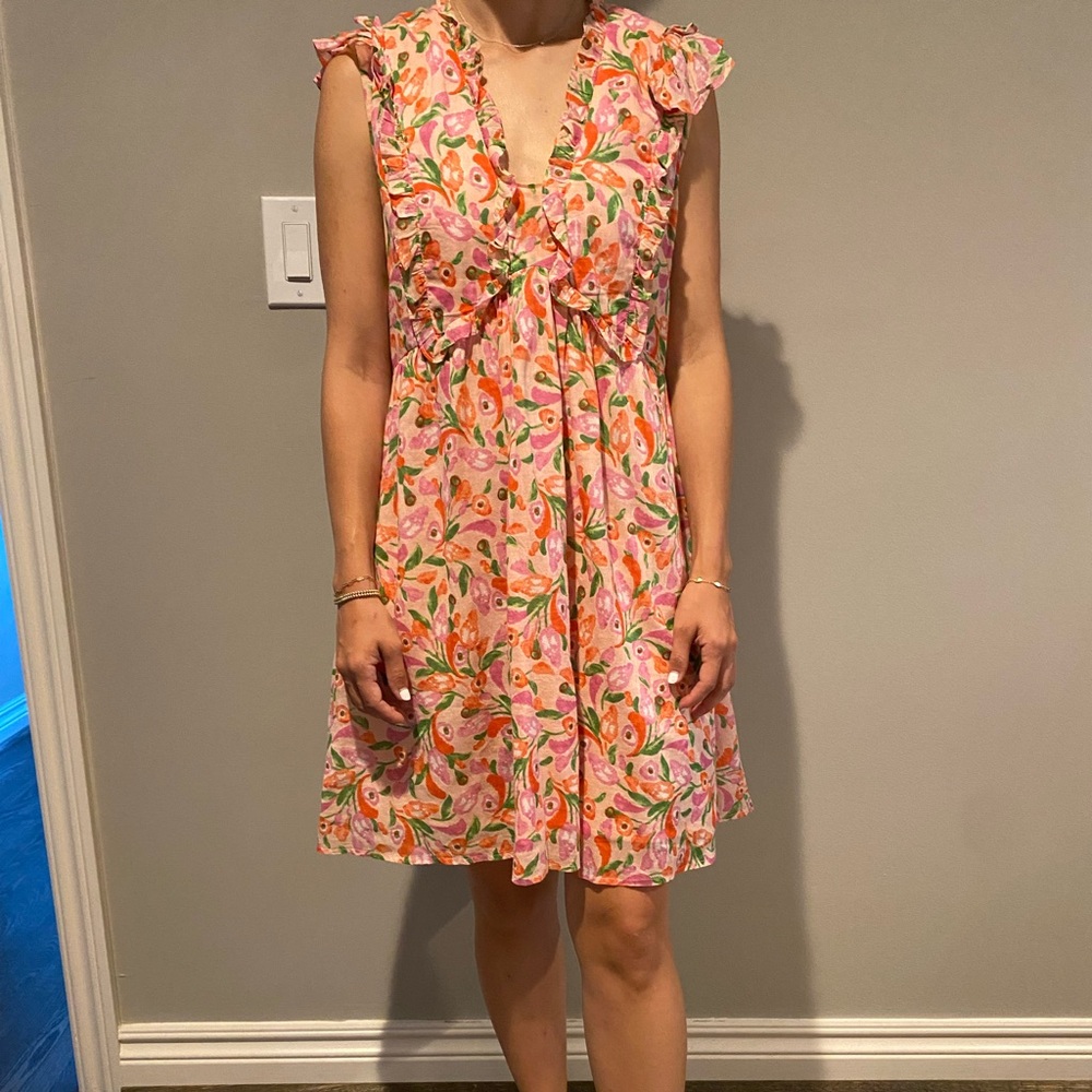Summer floral Banjanan dress